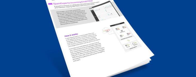 Datasheet Inkomende Filter