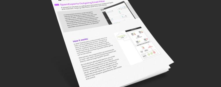 Datenblatt: Outgoing Filter