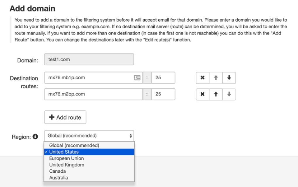 add domain and protect your network